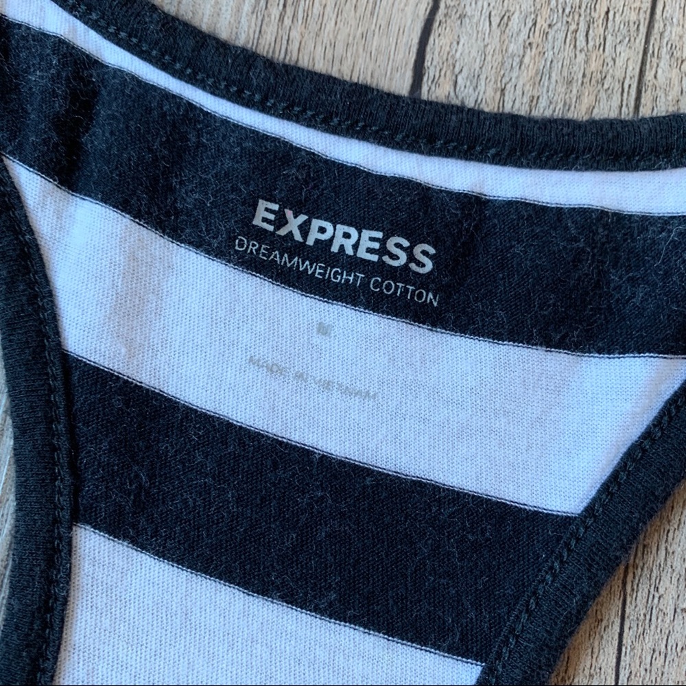 Express | Striped Racerback Tank - Picture 3 of 11